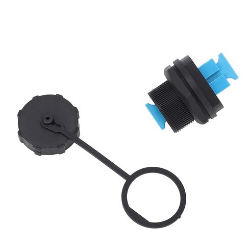 Walfront SC Female to Female Panel Mount Connector SC Single Mode Threaded Fiber Optic Adapter with Dust Cover for FTTH Network Systems in Kuwait
