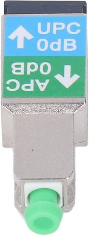 Zunate SC Male to SC UPC Female Fiber Optic Connector Adapter, Hybrid Signal Converter for Communication Networks with Ceramic and Metal Sleeve, 1310-1550nm in Kuwait