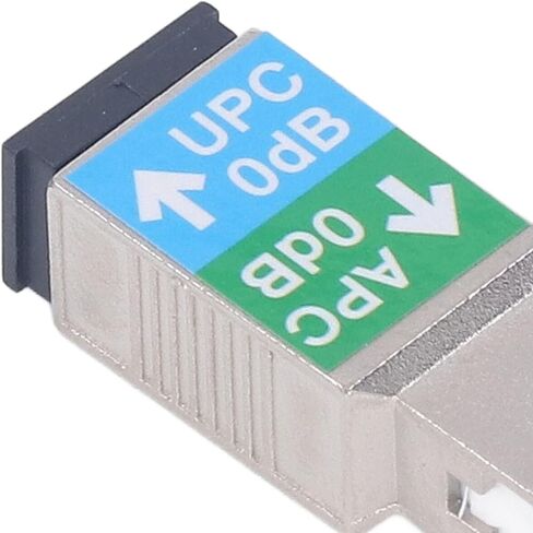 Zunate SC Male to SC UPC Female Fiber Optic Connector Adapter, Hybrid Signal Converter for Communication Networks with Ceramic and Metal Sleeve, 1310-1550nm in Kuwait