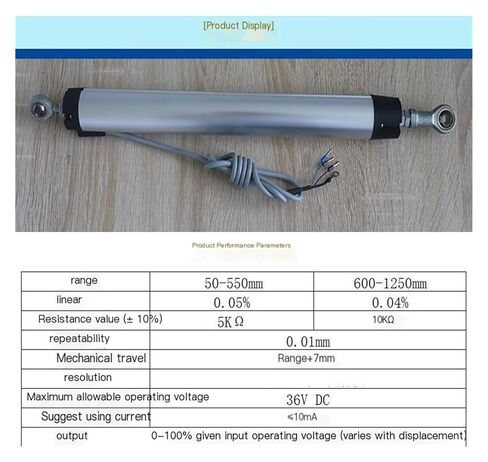 Stranded Linear Displacement Sensors Packaging Machines Electronic Scale(650mm) in Kuwait