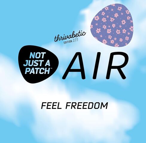 ليس مجرد رقعة Air Freestyle Libre 3 رقع لاصقة - أغطية مستشعر مقاومة للماء والعرق، مصممة بشكل فعال على الرقع، تبقى آمنة لمدة 15 يومًا، 10 عبوات، بلومبيري in Kuwait