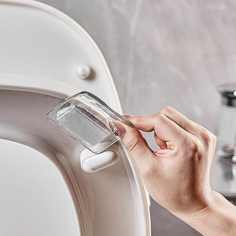 4Pcs Hygienic Toilet Seat Handle Lifter Hands-Free Toilet Cover Lifter Handle for Home Office & Hotel Multi-Functional Toilet Cover Lift Tools in Kuwait