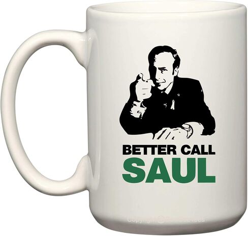 كوب قهوة أو شاي من BETTER CALL SAUL Bad Funny Lawyer سعة 15 أونصة (15 أونصة) in Kuwait