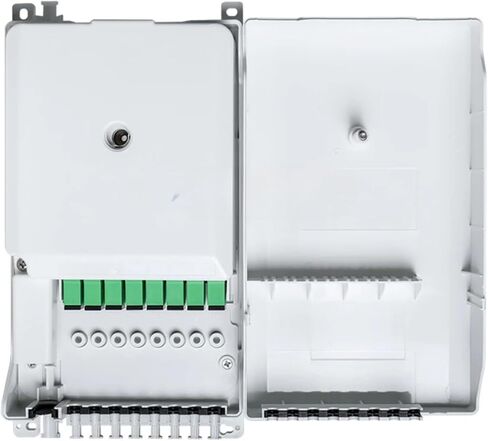 Optical Fiber Terminal Box FTTH Distribution 8 Core wall-Mounted Indoor and Outdoor Optical(No Adapter) in Saudi Arabia