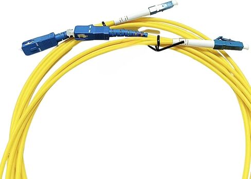 10 piece Single core SC/UPC-LC/UPC Optical Fiber Jumper(1M SC-UPC-LC-UPC) in Kuwait