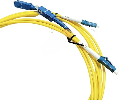 10 piece Single core SC/UPC-LC/UPC Optical Fiber Jumper(1M SC-UPC-LC-UPC) in Kuwait
