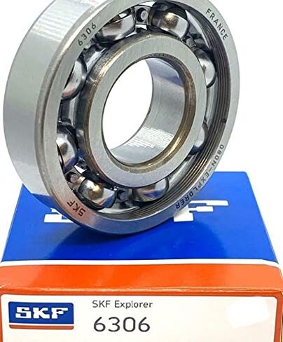 SKF 6306 Open NO Seals Ball Bearing 30x72x19mm / Same Day Shipping !!! in Kuwait