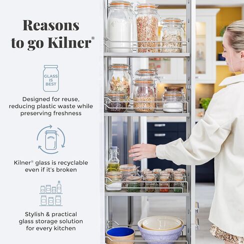 Kilner Silicone Butter Mold Set, Gray, with 2 Interchangeable Design Plates, Farm and Butter Text Patterns, Dishwasher-Safe in Kuwait