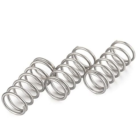 Spring,Compression Spring, Mechanical Compression Springs 10pcs Stainless Steel Wire Dia 1.0mm OD 5-15mm Y-Type Rotor Return Pressure Spring in Kuwait