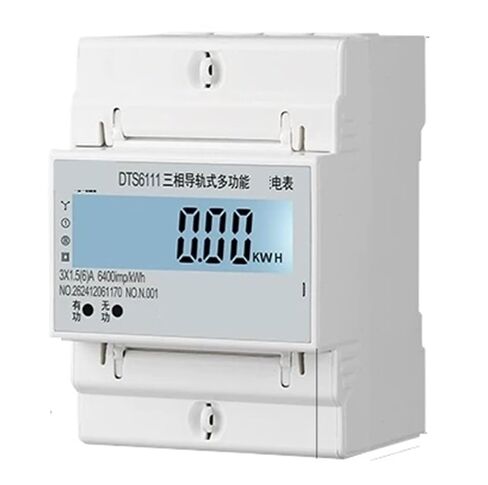 1.5(6) A Current-Transformer-Type Three-Phase Four-Wire Meter Multifunctional DIN-Rail Mounted DTS6111 in Saudi Arabia