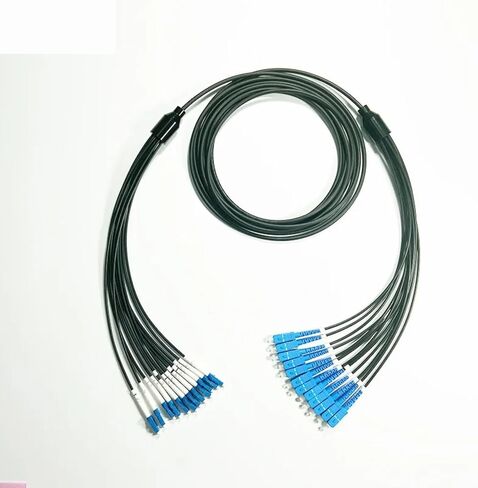 12 Core Fiber Jumper 6.0mm Single Mode SC LC FC ST(50m; SC-SC) in Saudi Arabia
