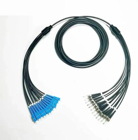 12 Core Fiber Jumper 6.0mm Single Mode SC LC FC ST(50m; SC-SC) in Saudi Arabia
