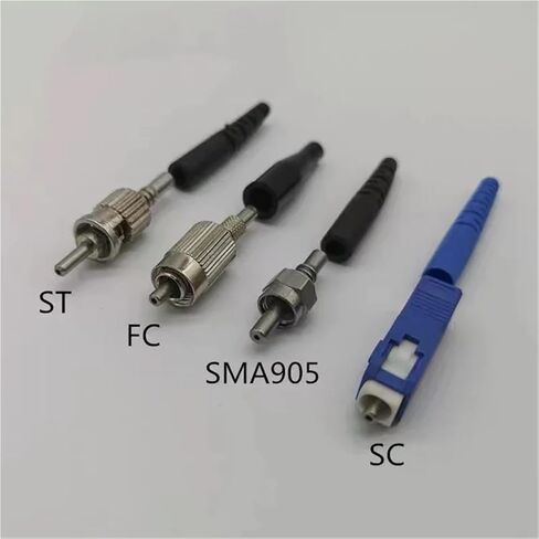 10 قطعة ST FC SMA905 موصل الألياف البصرية 1000um 2000um 1.5 مللي متر 0.5 مللي متر الطويق المعدني 1 مللي متر القطر الداخلي للألياف البلاستيكية (1.5 مللي متر SMA) in Kuwait