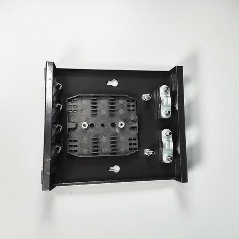 4 Port Optical Fiber Termination Box with SC LC Port Distribution Frame Flange and Pigtail Optional(White Empty Box) in Saudi Arabia