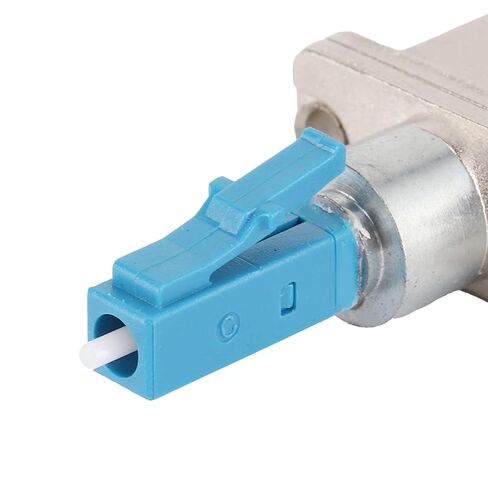 LC Male to SC Female Fiber Adapter Connector, Optical Coupler for Single Mode Fiber, Hybrid Optic Adapter with Ceramic Ferrule, Industrial Grade for Telecom and Data in Kuwait