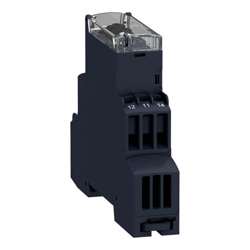 Schneider Electric Harmony Phase Control Relay, Slim Design 3-Phase Supply Monitor for Sequence, Failure, and Imbalance, 208–480VAC, 0.69" Width with Tamper-Proof Cover for Pumps, Lifts, Packaging in Kuwait