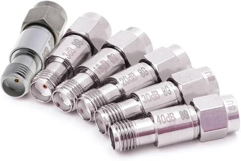RF Coaxial Attenuator SMA Male to Female DC-6GHz 8GHz 2W 50ohm Fixed Attenuator(10DB) in Kuwait