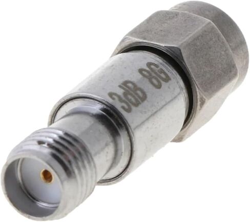 RF Coaxial Attenuator SMA Male to Female DC-6GHz 8GHz 2W 50ohm Fixed Attenuator(10DB) in Kuwait