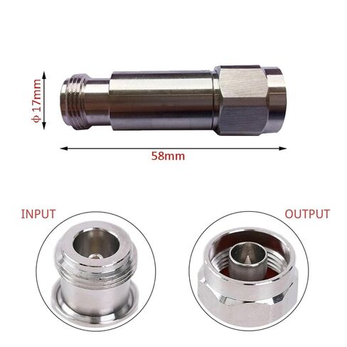 N-Type 5W N-Type Male to Female coaxial attenuator, 50 ohms, 1-40dB(15dB 4GHz) in Kuwait