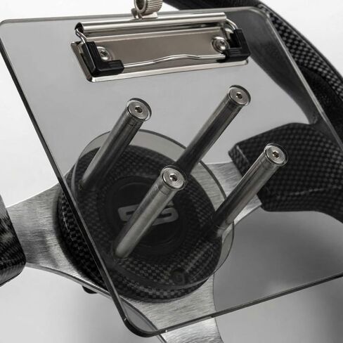 NOKINS 12.5" Universal Golf Cart Steering Wheel&Scorecard Holder, Fit EZGO TXT/RXV/Club Car DS/Precedent/Yamaha, Most Golf Carts (D Shape Carbon Fiber Black) in Kuwait