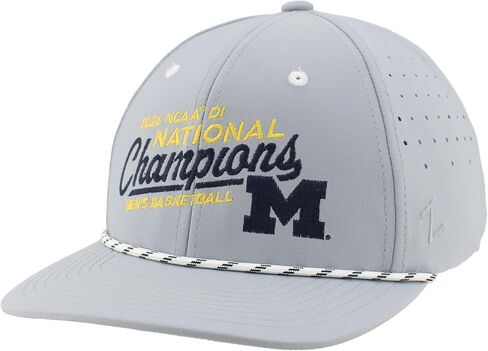 NCAA Officially Licensed Michigan Wolverines Men's Basketball National Champs 2026 Rope Hat Dunk in Saudi Arabia