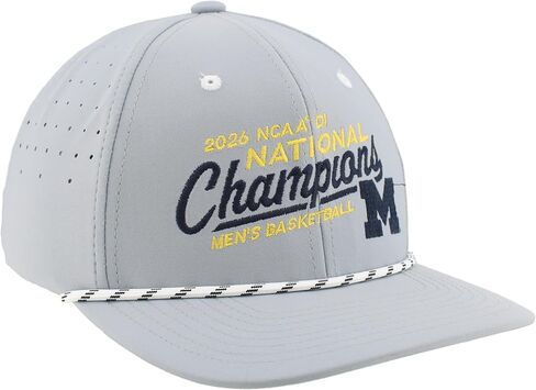 NCAA Officially Licensed Michigan Wolverines Men's Basketball National Champs 2026 Rope Hat Dunk in Saudi Arabia