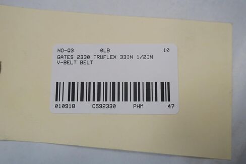 جيتس 2330 4L330 تروفليكس حزام على شكل حرف V 33 × 1/2 بوصة D592330 in Kuwait