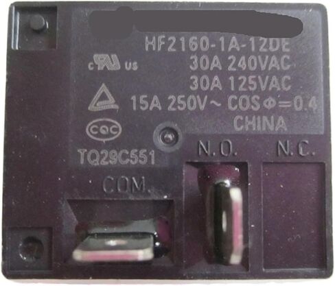 1 Pcs HF2160-1A-12DE 12VDC 30A 40A 4-pin air Conditioning Relay(30A 12V) in Kuwait