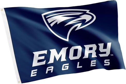 Desert Cactus Emory University EU Flag - 3 x 5 Feet Eagles Banner, Indoor/Outdoor Durable Fabric, 100% Polyester Design (Style A) in Kuwait