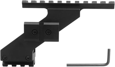 ProWildGearTactical الدقة الألومنيوم 21mm القضبان Picatinny العلوي والسفلي مسدس مسدس نطاق جبل للمشاهد والأضواء والملحقات للمسدسات مع الملحقات الأمامية in Kuwait