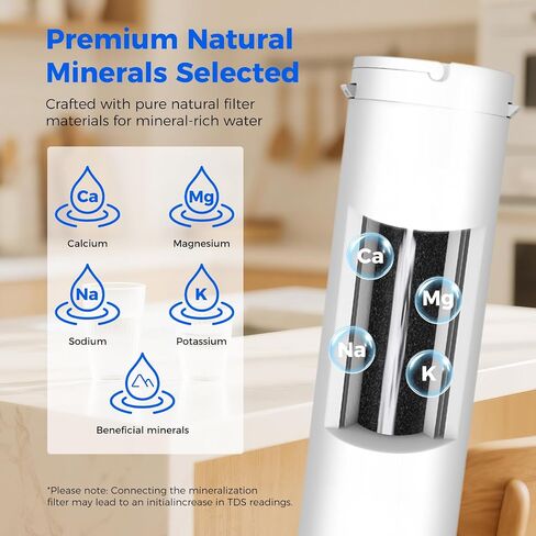 C5-Blue Countertop RO System, Hot & Cold Alkaline Water | 2 Filters (1 RO + 1 Remineralization pH+ RO), 8-Stage Filtration, 3s Instant Hot Water, 4-Year Use, NSF/ANSI 372/42/58 Certified in Kuwait