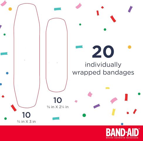 مجموعة من الضمادات اللاصقة ذات العلامة التجارية BAND-AID للأطفال، أميرات ديزني، متنوعة، 20 قطعة وضمادات لاصقة من العلامة التجارية BAND-AID، Disney Frozen II، أحجام متنوعة، 20 قطعة in Kuwait