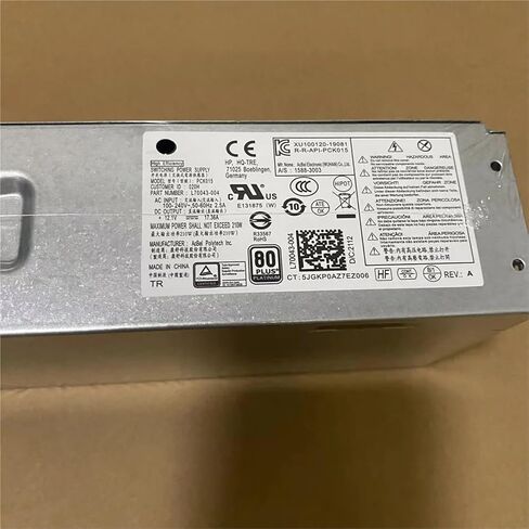 وحدة إمداد الطاقة PSU لـ 400 G7 600 G6 SFF 210 واط D19-210P1A L70043-002 PCK015 L70043-004 in Kuwait