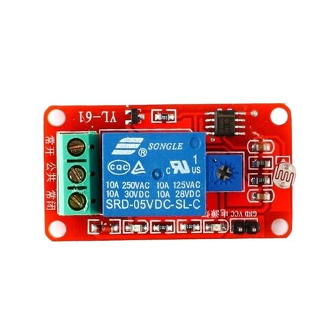 1 Channel 5V Photosensitive Relay Module Light Switch Photosensitive Sensor Module in Saudi Arabia