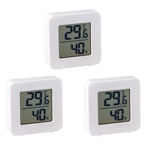 Mini LCD Digital Room Thermometer Temperature Sensor Humidity Meter Indoor Hygrometer(3pcs) in Saudi Arabia