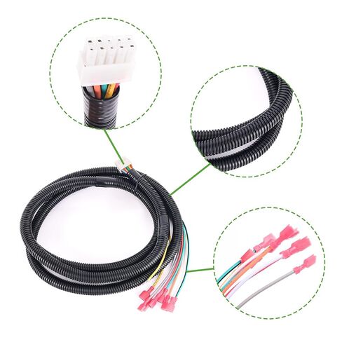 10L0L Golf Cart Control Wiring Harness for EZGO Electric & Gas TXT PDS Models 36V/48V, Replaces OEM 74324-G01 74324-G02 in Kuwait