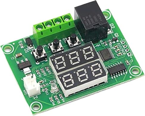 2Pcs XH-W1219 Dual LED Digital Display Thermostat Temperature Controller Regulator Switch Control Relay Sensor Module in Saudi Arabia