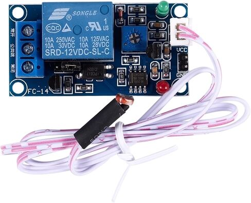 DC 12V Photoelectric Switch Sensor Relay Module & DC12V XH-W1219 NTC Sensor Switch Regulator Sensor Module in Saudi Arabia