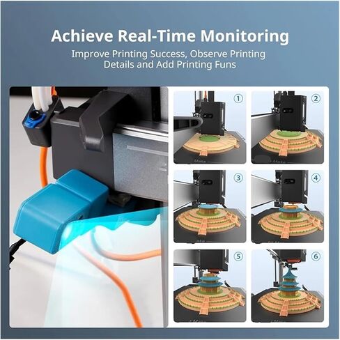 3D Printer Camera, Compatible with Anycubic Kobra 3 / Kobra 2 Pro/Plus/Max, Remote Real-Time Video Monitoring in Saudi Arabia