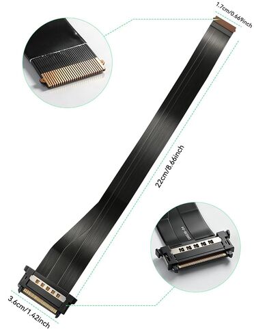 كابل Mviioe Touchscreen FPC متوافق مع طابعات Bambu Lab P2S X2D ثلاثية الأبعاد | كابل بيانات شاشة اللمس: كابل اتصال مرن FPC لما بعد البيع ينقل إشارات ثابتة بين شاشة اللمس وخنزير الدائرة in Kuwait