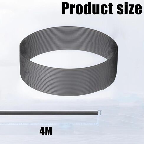3D Printer Accessories Star-Shaped PTFE Tube 4m, Low-Resistance Inner Channel Tube for 1.75mm Filament, Cuttable Conduit Compatible with FDM 3D Printers, Rated up to 260°C in Kuwait