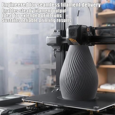 3D Printer Accessories Star-Shaped PTFE Tube 4m, Low-Resistance Inner Channel Tube for 1.75mm Filament, Cuttable Conduit Compatible with FDM 3D Printers, Rated up to 260°C in Kuwait