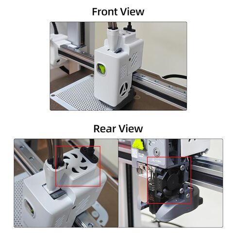 ترقية تصميم مروحة Hotend للطابعة Sparkx-i7 ثلاثية الأبعاد: مجموعة مروحة محرك الطارد 2 PACS 24 فولت محمل كروي مزدوج بالإضافة إلى مبرد هيدروليكي لتدفق الهواء العالي وتبديد الحرارة، تشغيل هادئ in Kuwait