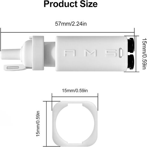 5-Way Filament Components AMS Lite Filament Hub, 4-in-1 PTFE Adapter for Bambu Lab A1 / A1 Mini AMS Lite System, AMS Tubing Connectors Replacement, Multi-Color Filament Printing Accessories in Kuwait