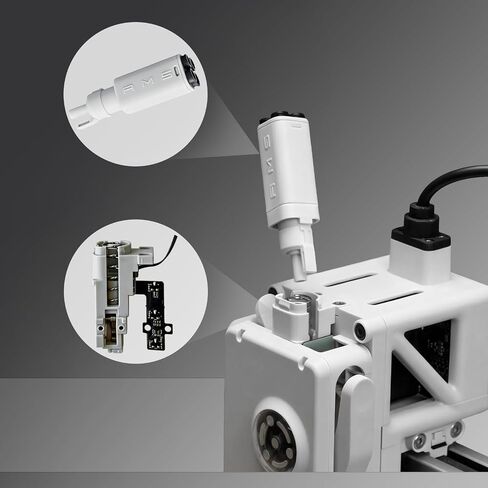 5-Way Filament Components AMS Lite Filament Hub, 4-in-1 PTFE Adapter for Bambu Lab A1 / A1 Mini AMS Lite System, AMS Tubing Connectors Replacement, Multi-Color Filament Printing Accessories in Kuwait