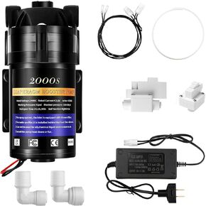 2025 ترقية 100GPD Universal 6800 مجموعة المضخة الداعمة لنظام المياه RO | ترقية الضغط العالي 100PSI | متوافق مع جميع أنظمة تنقية المياه RO | معدل تدفق أسرع 5 مرات in Kuwait