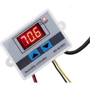 W3005 Digital Display Humidity Controller Instrument Humidity Control Switch Hygrostat Hygrometer Regulator+SHT20 Sensor Probe in Saudi Arabia