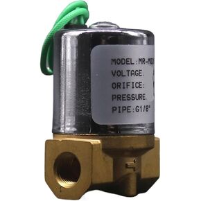 1PCS Fuel Solenoid Valve 12V 24V DC Brass Normally Closed Valve Direct-Acting Orifice 1.5mm/2.5mm/3mm(1/8",DC24V_ORIFICE1.5MM) in Saudi Arabia