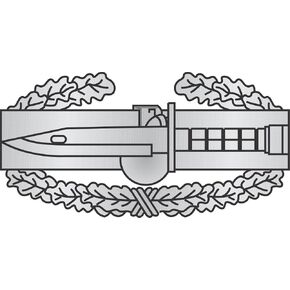 US Army Combat Action Badge 1st Award Vinyl Waterproof Vinyl Window Bumper Sticker Decal 3.8 in in Saudi Arabia