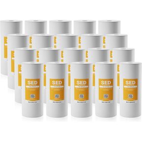 Max Water 5 Micron 10 x 4.5 inch Whole house Sediment Water Filter | Meltblown Polypropylene Well Water Filter Replacement Cartridges for DGD-5005, AP810, SDC-45-1001, GXWH30C, PP10BB (20 Pack) in Saudi Arabia